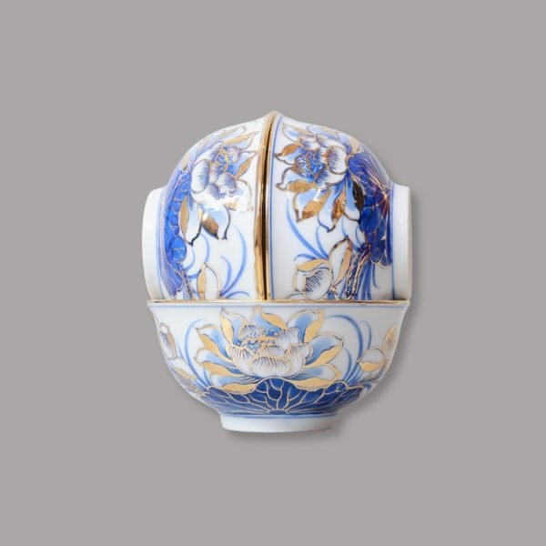 Bát cơm cúng vẽ vàng 24k