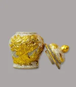 chóe rồng men rạn dát vàng Bát Trang - Gốm Chín