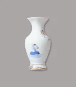 Lọ lượn men lam vẽ vàng cao cấp Bát Tràng - Gốm Chín