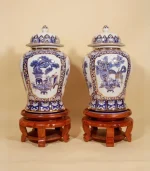 Chóe Sứ Khử Vẽ Vàng - Tứ Cảnh Cổ Đồ