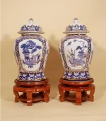 Chóe Sứ Khử Vẽ Vàng - Tứ Cảnh Cổ Đồ