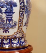Chóe Sứ Khử Vẽ Vàng - Tứ Cảnh Cổ Đồ