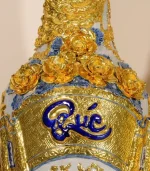 Cặp Lộc Bình Men Rạn Dát Vàng Phúc Đức Cửu Ngư Quần Hội