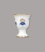 ly phật thủ men lam vẽ vàng Bát Tràng - Gốm Chín