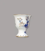 ly phật thủ men lam vẽ vàng Bát Tràng - Gốm Chín