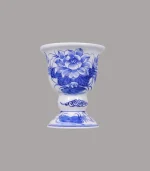 ly phật thủ men lam sứ khử Bát Tràng - Gốm Chín